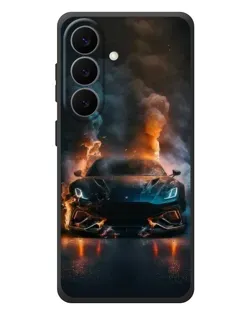 Чехол для Samsung Galaxy S26 Plus с картинкой «Lamborghini дымная эстетика» Чехол для Samsung Galaxy S26 Plus с картинкой «Lamborghini дымная эстетика»