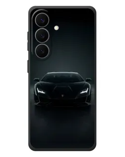 Чехол для Samsung Galaxy S26 Plus с картинкой «Черный Lamborghini Aventador» Чехол для Samsung Galaxy S26 Plus с картинкой «Черный Lamborghini Aventador»