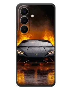Чехол для Samsung Galaxy S26 Plus с картинкой «Lamborghini в огне» Чехол для Samsung Galaxy S26 Plus с картинкой «Lamborghini в огне»