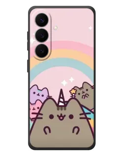 Чехол для Samsung Galaxy S26 Plus с картинкой «Единорог Pusheen»
