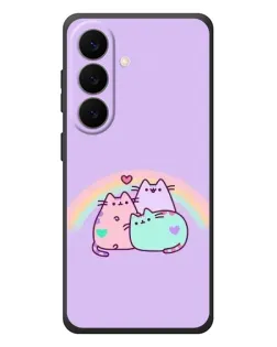 Чехол для Samsung Galaxy S26 Plus с картинкой «Радужные Пушины»