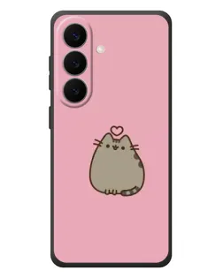 Чехол для Samsung Galaxy S26 Plus с картинкой «Pusheen сердце»