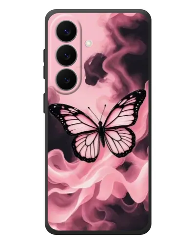 Чехол для Samsung Galaxy S26 Plus с картинкой «Бабочка в дыму»