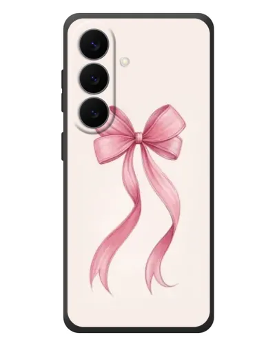 Чехол для Samsung Galaxy S26 Plus с картинкой «Розовый бант»
