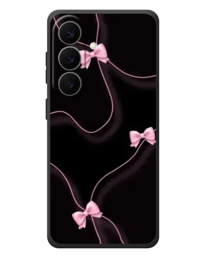 Чехол для Samsung Galaxy S26 Plus с картинкой «Розовые ленты»