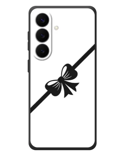 Чехол для Samsung Galaxy S26 Plus с картинкой «Диагональный бант»