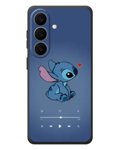 Чехол для Samsung Galaxy S26 Plus с картинкой «Музыкальный Stitch» Чехол для Samsung Galaxy S26 Plus с картинкой «Музыкальный Stitch»