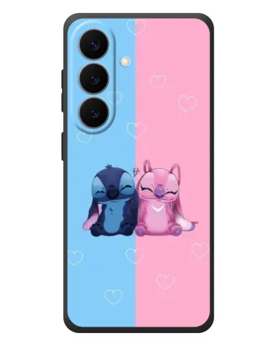 Чехол для Samsung Galaxy S26 Plus с картинкой «Stitch и Angel Love» Чехол для Samsung Galaxy S26 Plus с картинкой «Stitch и Angel Love»