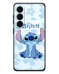 Чехол для Samsung Galaxy S26 Plus с картинкой «Stitch среди цветов»