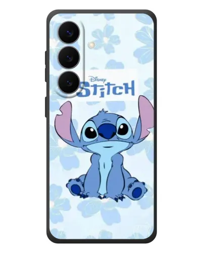 Чехол для Samsung Galaxy S26 Plus с картинкой «Stitch среди цветов» Чехол для Samsung Galaxy S26 Plus с картинкой «Stitch среди цветов»