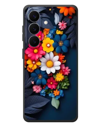 Чехол для Samsung Galaxy S26 Plus с картинкой «Цветочная феерия»