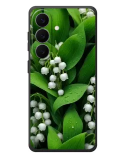 Чехол для Samsung Galaxy S26 Plus с картинкой «Ландыши в зелени»