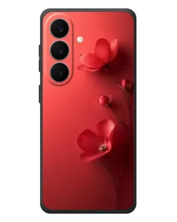 Чехол для Samsung Galaxy S26 Plus с картинкой «Маковые соцветия»