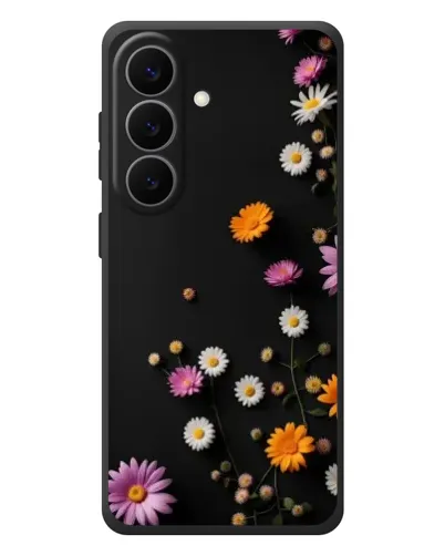 Чехол для Samsung Galaxy S26 Plus с картинкой «Цветочная композиция»