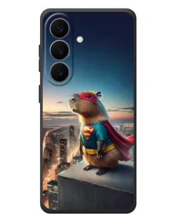 Чехол для Samsung Galaxy S26 Plus с картинкой «Капи-мен супергерой»