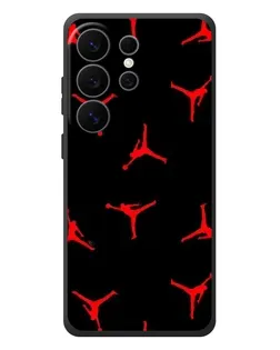 Чехол для Samsung Galaxy S26 Ultra с картинкой «Jordan Red Pattern» Чехол для Samsung Galaxy S26 Ultra с картинкой «Jordan Red Pattern»