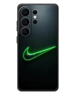 Чехол для Samsung Galaxy S26 Ultra с картинкой «Неоновый контур Nike» Чехол для Samsung Galaxy S26 Ultra с картинкой «Неоновый контур Nike»