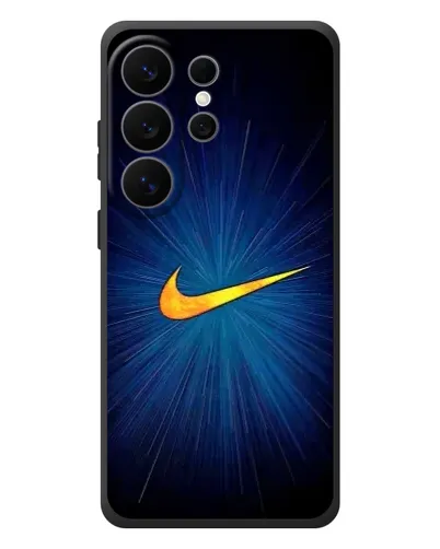 Чехол для Samsung Galaxy S26 Ultra с картинкой «Синий пульс Nike» Чехол для Samsung Galaxy S26 Ultra с картинкой «Синий пульс Nike»