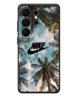 Чехол для Samsung Galaxy S26 Ultra с картинкой «Тропический принт Nike»