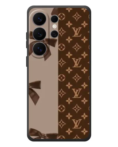 Чехол для Samsung Galaxy S26 Ultra с картинкой «Louis Vuitton — банты»