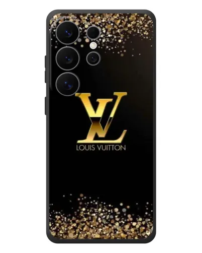 Чехол для Samsung Galaxy S26 Ultra с картинкой «LV — золотые искры»