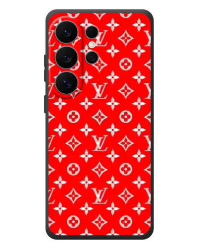 Чехол для Samsung Galaxy S26 Ultra с картинкой «Яркий паттерн LV»