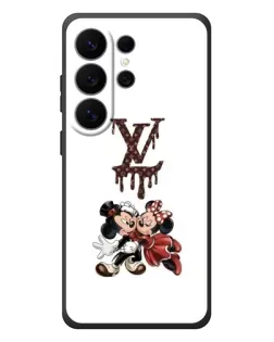 Чехол для Samsung Galaxy S26 Ultra с картинкой «LV и Микки Маус»