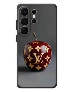 Чехол для Samsung Galaxy S26 Ultra с картинкой «Красное яблоко LV»