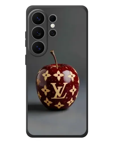 Чехол для Samsung Galaxy S26 Ultra с картинкой «Красное яблоко LV»