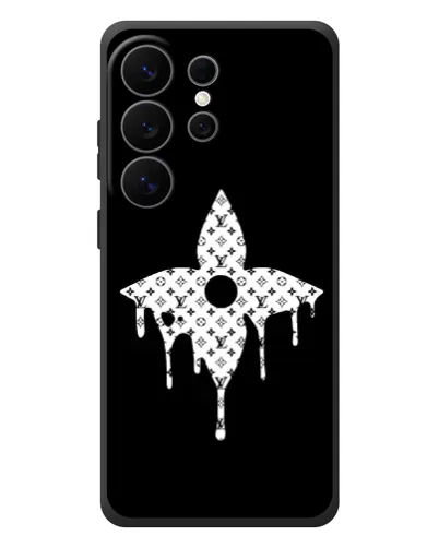 Чехол для Samsung Galaxy S26 Ultra с картинкой «Цветочная монограмма»