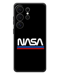Чехол для Samsung Galaxy S26 Ultra с картинкой «NASA — классика Red Blue» Чехол для Samsung Galaxy S26 Ultra с картинкой «NASA — классика Red Blue»