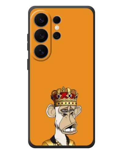 Чехол для Samsung Galaxy S26 Ultra с картинкой «Золотая обезьяна Bored Ape»