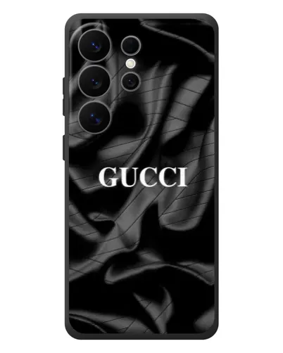 Чехол для Samsung Galaxy S26 Ultra с картинкой «Gucci — шелковые волны»