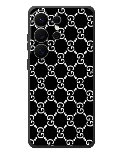 Чехол для Samsung Galaxy S26 Ultra с картинкой «Gucci — сетчатый паттерн»