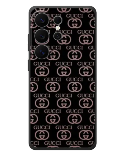 Чехол для Samsung Galaxy S26 Ultra с картинкой «Классическая монограмма Gucci»