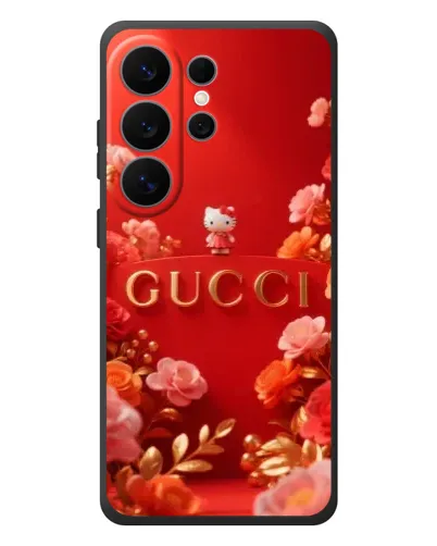 Чехол для Samsung Galaxy S26 Ultra с картинкой «Gucci — золотой сад»
