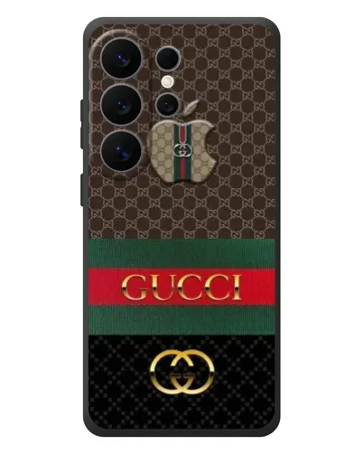 Чехол для Samsung Galaxy S26 Ultra с картинкой «Gucci — брендированный десерт»