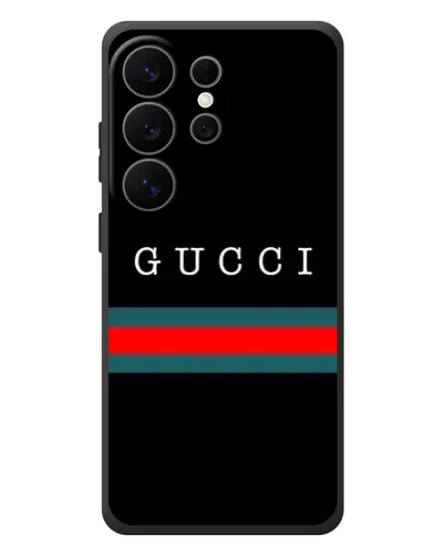 Чехол для Samsung Galaxy S26 Ultra с картинкой «Gucci — красный пояс»