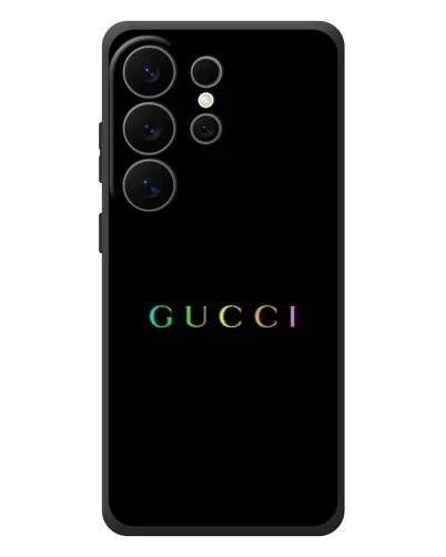 Чехол для Samsung Galaxy S26 Ultra с картинкой «Gucci — неоновый минимализм» Чехол для Samsung Galaxy S26 Ultra с картинкой «Gucci — неоновый минимализм»
