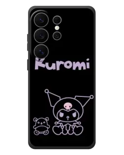 Чехол для Samsung Galaxy S26 Ultra с картинкой «Kuromi — черный минимализм» Чехол для Samsung Galaxy S26 Ultra с картинкой «Kuromi — черный минимализм»