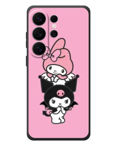 Чехол для Samsung Galaxy S26 Ultra с картинкой «My Melody и Kuromi» Чехол для Samsung Galaxy S26 Ultra с картинкой «My Melody и Kuromi»