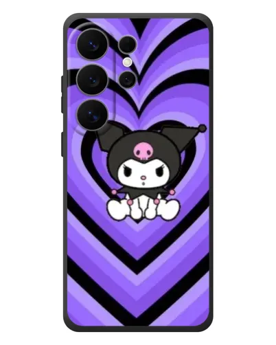 Чехол для Samsung Galaxy S26 Ultra с картинкой «Kuromi и фиолетовые сердца» Чехол для Samsung Galaxy S26 Ultra с картинкой «Kuromi и фиолетовые сердца»