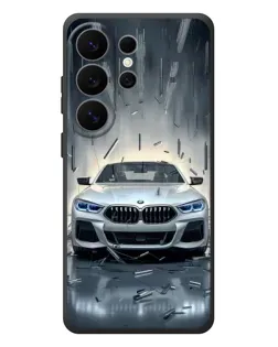 Чехол для Samsung Galaxy S26 Ultra с картинкой «BMW в свете фар» Чехол для Samsung Galaxy S26 Ultra с картинкой «BMW в свете фар»
