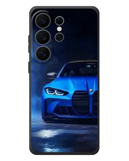 Чехол для Samsung Galaxy S26 Ultra с картинкой «Голубая BMW M4» Чехол для Samsung Galaxy S26 Ultra с картинкой «Голубая BMW M4»