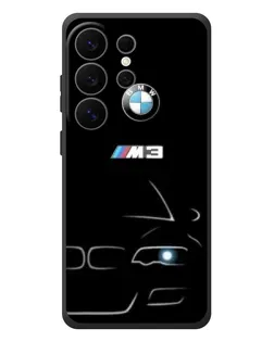 Чехол для Samsung Galaxy S26 Ultra с картинкой «Минималистичный принт BMW M3» Чехол для Samsung Galaxy S26 Ultra с картинкой «Минималистичный принт BMW M3»