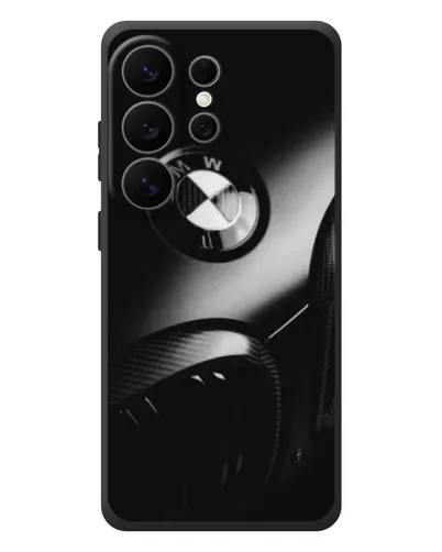 Чехол для Samsung Galaxy S26 Ultra с картинкой «Эмблема BMW — макро» Чехол для Samsung Galaxy S26 Ultra с картинкой «Эмблема BMW — макро»