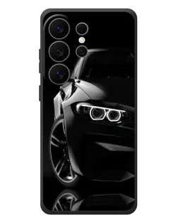 Чехол для Samsung Galaxy S26 Ultra с картинкой «Черная BMW — профиль» Чехол для Samsung Galaxy S26 Ultra с картинкой «Черная BMW — профиль»