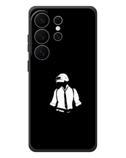 Чехол для Samsung Galaxy S26 Ultra с картинкой «PUBG — белый шлем» Чехол для Samsung Galaxy S26 Ultra с картинкой «PUBG — белый шлем»