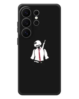 Чехол для Samsung Galaxy S26 Ultra с картинкой «PUBG — силуэт воина» Чехол для Samsung Galaxy S26 Ultra с картинкой «PUBG — силуэт воина»