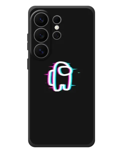 Чехол для Samsung Galaxy S26 Ultra с картинкой «Among Us неон» Чехол для Samsung Galaxy S26 Ultra с картинкой «Among Us неон»